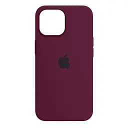 Чехол-накладка силиконовый противоударный для Apple iPhone 15 Pro Max, панель с защитой всего корпуса, софт-тач, marsala, ArmorStandart (ARM69797)