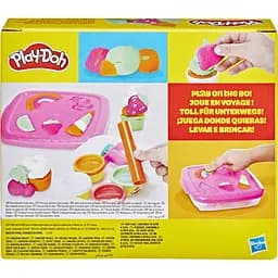Набір для творчості з масою для ліплення Hasbro Play-Doh Create N Go Cupcakes Playset (F6914_F7527) - мініатюра 4