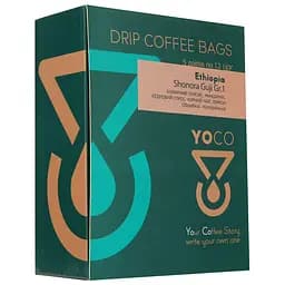 Дріп-кава YoCo Ethiopia Shonora Guji Gr.1, 5 шт.