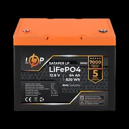Комплект резервного живлення LP (LogicPower) ДБЖ + літієва (LiFePO4) батарея (UPS W500+ АКБ LiFePO4 820Wh) - мініатюра 4
