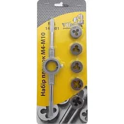 Набір плашок Virok M4-М10, 6 шт. (14V001)