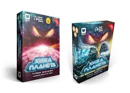 Настольная игра Igames Чужая Планета с дополнениями Новые горизонты & Убежище (картон) (укр.) + уникальное промо! (01901+1)