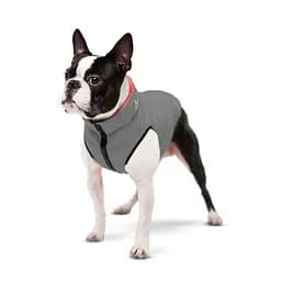Курточка для собак AiryVest двостороння, М 40, коралово-сіра - мініатюра 3