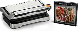 Гриль Tefal притискний OptiGrill 2in1 XL 2200Вт з'ємні пластини сенсор товщини продуктів метал (GC782D30) - мініатюра 3