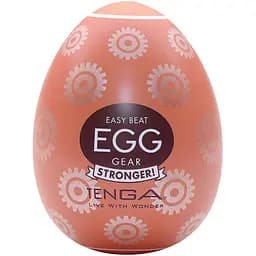 Мастурбатор яйце Tenga Egg Hard Boiled Gear білий