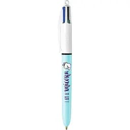 Ручка шариковая BIC 4 Colours Messages 1 мм 4 цвета 1 шт. (9649051)