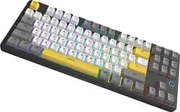 Клавіатура Ajazz AK870 V2 Flying Fish switches Black Gray Yellow (AK870-V2-FF-BGY) - мініатюра 5