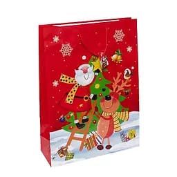 Пакет подарунковий "Новий Рік" 2030SP-2 (119811) 38х52х14 см