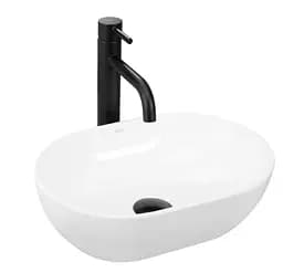 Умивальник Rea Amelia Mini 38x26 white (REA-U3322), Глянцева