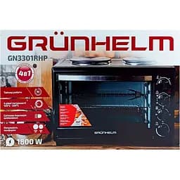 Настільна електрична духовка Grunhelm GN3301RHP [132464] - мініатюра 10