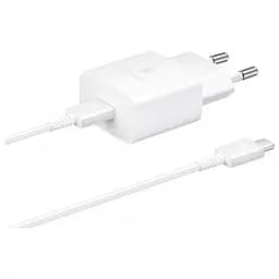Зарядний пристрій Samsung 15W Power Adapter Type-C White (EP-T1510XW) - мініатюра 6