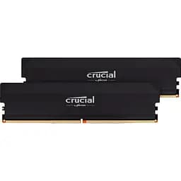 Модуль пам'яті Crucial DDR5 32GB (2x16) 6400Mhz CL38-40-40-84 1.35V EXPO/XMP 3.0 (CP2K16G64C38U5B)