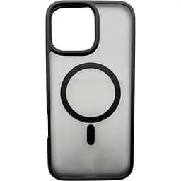 Чохол-накладка BeCover Metal Buttons Case (MagSafe) для Apple iPhone 16 Pro Max Black (712099)