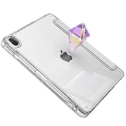 Обкладинка BeCover Ultra Slim Origami Transparent з кріпленням Apple iPad Mini 7 2024 Gray (712935) - мініатюра 3