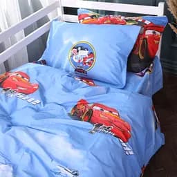 Комплект постельного белья Mirson бязь Kids Time McQueen Cars 200х220 см (2200011443065)