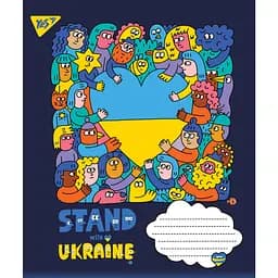 Набір зошитів Yes Ukraine A5 в лінію 96 листів 5 шт.