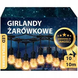 Гірлянда світлодіодна OldBro для саду та тераси з теплим світлом
