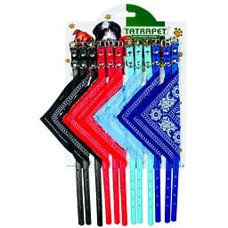 Нашийник-прикраса TatraРet Benny для собак з хустинкою 1х30 см в асортименті