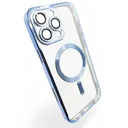 Чохол-накладка BeCover TPU Chrome Case (MagSafe) для Apple iPhone 16 Pro Sierra Blue (712082) - мініатюра 2