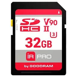 Карта памяти GoodRam Memory card Secure Digital 32Gb IRDM PRO SDXC V90 UHS-II U3 Retail (IRP-S9B0-0320R11)