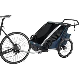 Дитяча коляска Thule Chariot Cross Double (Majolica Blue) (TH 10202023) - мініатюра 3