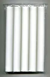 Столові свічки Bolsius 180х22, 5 шт. білі (234562) - мініатюра 3
