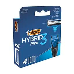 Змінні картриджі для гоління BIC Hybrid 3 Flex, 4 шт. - мініатюра 2