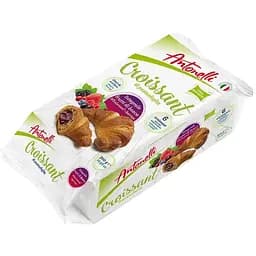 Круасани цільнозернові Antonelli Frutti Rossi з начинкою з лісових ягід 300 г (6 шт. х 50 г)