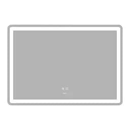 Дзеркало Zerix Mirra MR05-100x70 з LED Touch, Anti-fog, димером, регулятором яскравості ZX6060