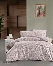 Постільна білизна Red Floral Фланель Cotton Collection pbe0052036