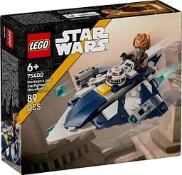 Конструктор LEGO Star Wars Джедайський зоряний мікровинищувач Пло Куна 89 деталей (75400) - мініатюра 2