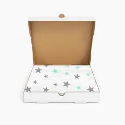 Бортики в дитяче ліжечко Cosas Mint Starfalls 30 х 180 см (WeltBed_Starsfall_MintGrey) - мініатюра 3
