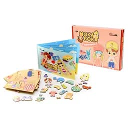 Развивающая игрушка "Мока Бока Отдых" PuzzleOK Puz-88893, 59 деталей