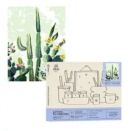 Набір для розпису по номерах "Кактуси" 40*50 см, IDEA2-GX41389