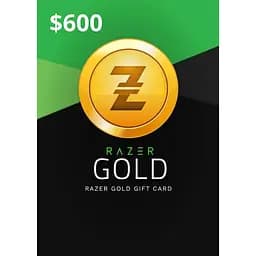 Картка оплати RAZER GOLD 600$ CARD картка поповнення рахунку