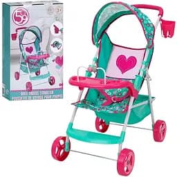 Коляска прогулочная для куклы 58,5х49х34,5см, корзина, подстаканник T715057