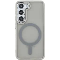 Чохол TPU Space Magnetic Color with Magsafe Samsung Galaxy S23+ 5G Grey (35376_3345915)