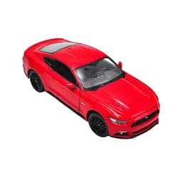 Металлическая инерционная автомодель Welly Ford Mustang GT 2015 1:24, открывающиеся двери (В ассортименте)