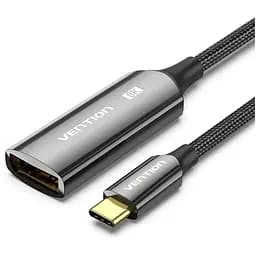 Кабель мультимедийный USB-C to DisplayPort M 0.25m 8K black Vention (CRGBC)