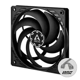 Корпусний вентилятор 120 мм Arctic P12 Slim PWM PST ACFAN00187A Black - мініатюра 2