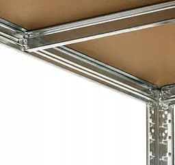Стелаж LEOBRO Premium 180 х 90 х 40 см, 200кг/полиця, 5 полиць (LB-R106) - мініатюра 5