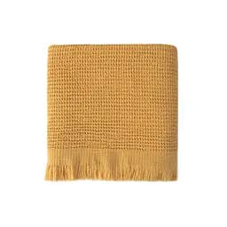 Рушник Lotus Home - Rius mustard гірчичний 90x170 - мініатюра 2
