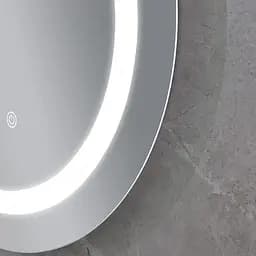 Дзеркало Mixxus PLAIN MC03-60 з LED Touch, Anti-fog, димером, регулюванням яскравості (MI6662) - мініатюра 5