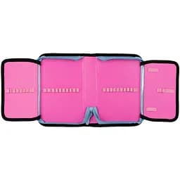 Пенал твердий 1 Вересня HP-04 Pink and Blue, 13х21х4 см, блакитний із бузковим (533456) - мініатюра 4