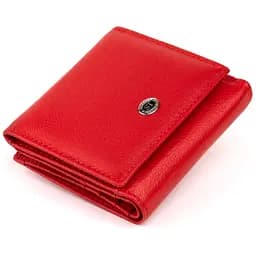 Кожаный женский кошелек ST Leather 10х9х1.3 см acs0015753