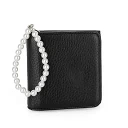 Кошелек женский кожаный маленький Fuerdanni 1831-166 черный