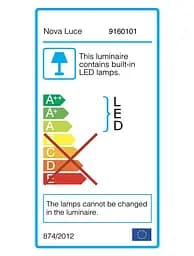 Вуличний світильник Brin NOVA LUCE 9160101 - мініатюра 10