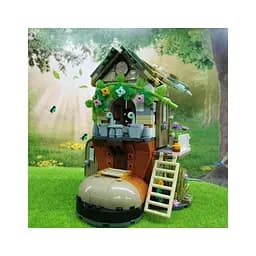 Конструктор LOZ mini Хижина гномів без фігурок (1226) - мініатюра 6