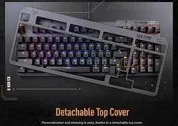 Клавiатура Asus TUF Gaming K3 Gen II Opti-Mech RGB 97key Switches ABS Black (90MP0390-BKMA00)_promo - мініатюра 8