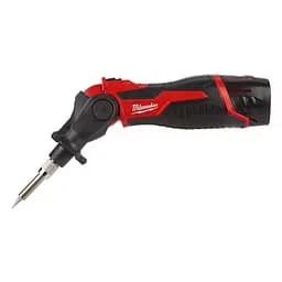 Паяльник акумуляторний MILWAUKEE, M12 SI-201C (зарядний пристрій С12 С, 1 акумулятор М12 В2 2Аг, жало, кейс) - мініатюра 8